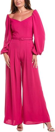 Rene Ruiz Crystal Belted Jumpsuit