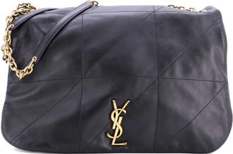 Saint Laurent Jamie 4.3 Quilted Leather Large shoulder bag - Zwart