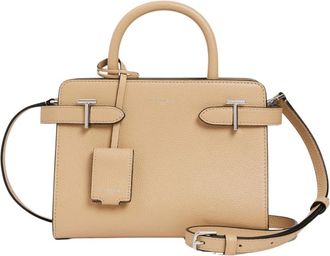 Le Tanneur Emilie Handbag - Dames - Handtassen - Beige - ONE Size - Leer - Tassen