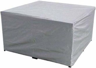 OEM Funda De Protecci&oacute;n Para Muebles De Jard&iacute;n - Poli&eacute;ster Impermeable Anti-uv - Para Mesa Y Sillas Rectangulares - 150x150x75 Cm
