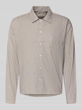 Jack & Jones Jack & Jones Regular Fit Freizeithemd aus Baumwolle Modell AUSTIN in Beige, Gr&ouml;&szlig;e XXL