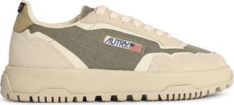 Autry Wildpace Low Green Lear Blend Sneakers
