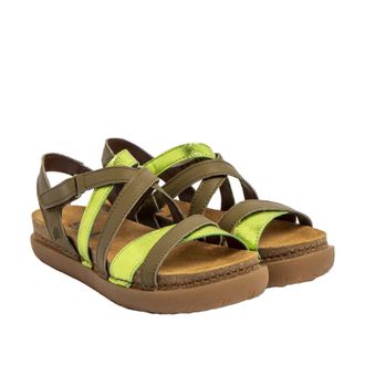 Art Womens 1714 Rhodes Sandal, Nappa Bronze Green, 3 UK