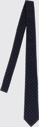 Gucci Cravatta in pura seta con motivo GG