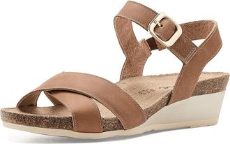 Naot Throne Womens Shoes Latte Brown Leather : EU 42 (US Womens 11) M