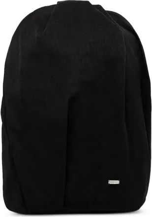 Ader Error pleated zip-fastening backpack - unisex - Nylon - OS - Black