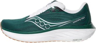 Saucony Mens Ride 18 Sneaker, Pine/White, 14 UK