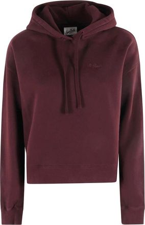 MC2 Saint Barth Hoodies & sweatvesten, Dames, Bruin, L, Mv 2 Hooded Sweatshirt