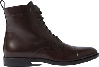 Scarosso Dante Veterlaars - Heren - Veterlaarzen - Bruin - 47 EU - Leer - Schoenen