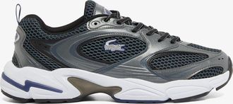 Lacoste Mens Storm 96 2K Trainers in Grey Leather - Size UK 10.5