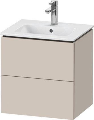 Duravit Duravit - L-cube Mueble De Ba&ntilde;o De Pared Compact, 2 Cajones, Ancho