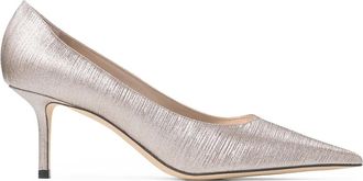 Jimmy Choo London 65 mm Love pumps - Zilver