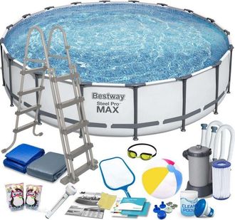 OEM Piscina De Jard&iacute;n Con Estructura De 549 X 122 Cm 18 En 1 Bestway 56462
