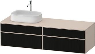 Duravit Duravit Zencha Mueble Bajo Lavabo, 1600x550mm, 2 Extra&iacute;bles, 2