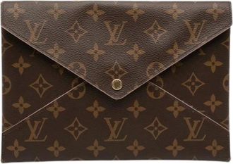 Louis Vuitton Pre-owned Clutches, female, Brown, Size: ONE SIZE Pre-owned Kirigami Clutch