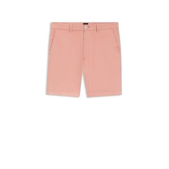 BOSS Modern-fit shorts in stretch-cotton twill