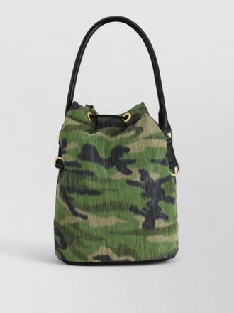 Premiata mia camouflage backpack gold tone hardware
