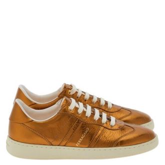 Ferragamo Achille Low-Top Sneakers, Size 7