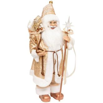 F&eacute;&eacute;ric Lights & Christmas Papa Noel Dorado 60cm - Feeric Lights & Christmas