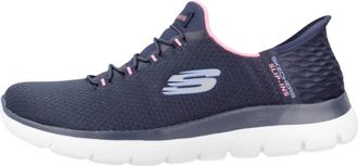 Skechers Summits Running Schoenen - Dames - Sneakers - Blauw - 39 EU - Schoenen
