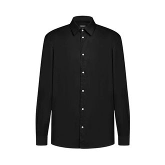 Dondup Hombre, Camisas, Negro, Talla: XL