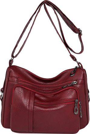 Generic Womens Cross-Body Bags Cross Body Bag Women for Work, Office Large Capacity Canvas Messenger Bag, Casual Shoulder Crossbody with Versatile Design for 