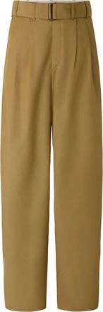 SOEUR Wide-Leg Trousers with High Waist