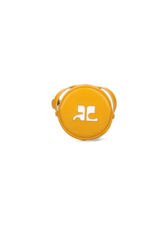Courr&egrave;ges Reedition Circle Mini Bag - Yellow