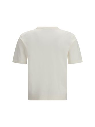 PIACENZA 1733 Short-Sleeve Crewneck Cotton T-Shirt - White