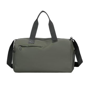 Generic Compatible For Outdoor Leisure Fitness Bag Wet And Dry Separation Travel Large Capacity Personalized Short Trip Casual Luggage(Green)