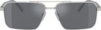 Prada Pr A57 S Silver