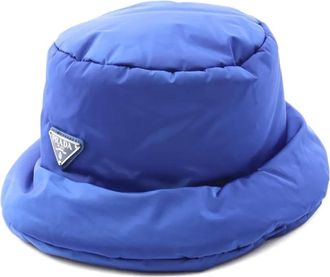 Prada Cappello bucket imbottito anni 2010 - Blu