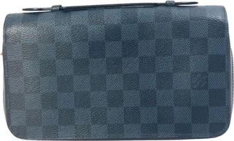 Louis Vuitton Pre-owned Wallets, male, Blue, Size: ONE SIZE Pre-owned Patterned Wallet