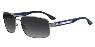 BOSS 1906/S R80/9O Mens Sunglasses Silver Size 62