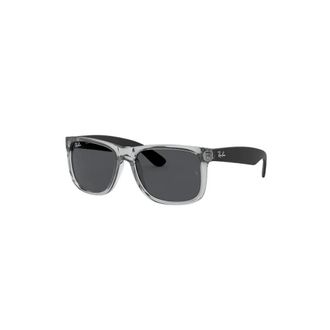 Ray-Ban Authentieke Justin zonnebril met eersteklas service - Heren - Zonnebrillen - Grijs - 51 MM - Accessoires