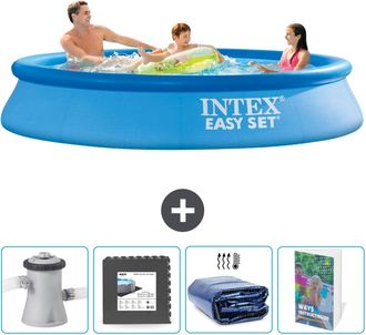 Intex Piscina Easy Set Redonda - 305x61 Cm - 7-piezas Scb105