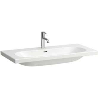 Laufen Laufen - Lua Lavabo, 3 Agujeros Para Grifo, Con Rebosadero