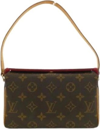 Louis Vuitton Pre-owned Mini Bags, female, Brown, Size: ONE SIZE Pre-owned Recital Handbag