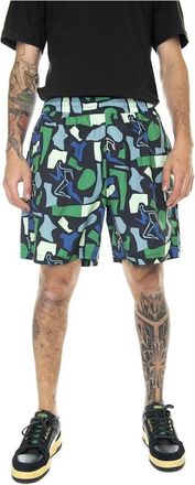 Puma All Over Print Shorts - Heren - Korte Broeken - Veelkleurig - XS - Polyester - Korte Broeken