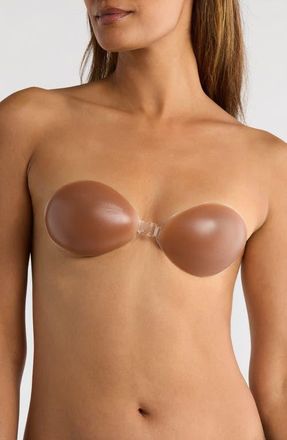 Nordstrom Rack Adhesive Bra in Dark at Nordstrom