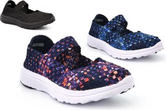 Generic Ladies Casual Shoes Size 9 Womens Slip On Shoe Size 4 Casual Shoes Womens Memory Foam Shoe Slip On Memory Foam Lightweight Comfort Sizes 3-9 Blue/Blac