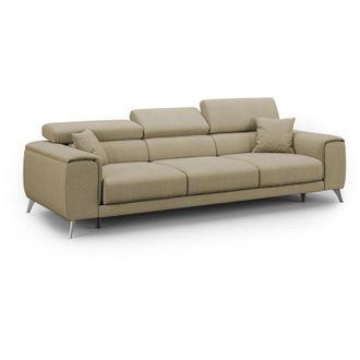 Divani.Store Divani.store - Fusion Divano con 3 sedute allungabili in tessuto smacchiabile T05 260 cm cammello