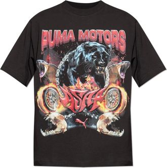 Puma Hombre, Camisetas, Negro, Talla: XL