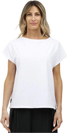Roberto Ricci Design Technisch T-shirt met Korte Mouwen - Dames - T-shirts - Wit - M - Polyester - Tops