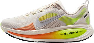 Nike Nike Vomero 18 Womens Road Running Shoes (HM6804-002, Phantom/Light Wild Mango/Volt/Metallic Silver), Phantom/Light Wild Mango/Volt/Metallic Silver, 4