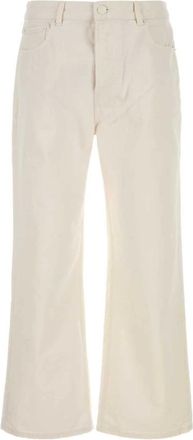 Ami Wide Jeans, male, White, Size: W34 Large Fit Jeans