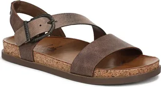 Blowfish Lance Sandal in Walnut Faux Leather at Nordstrom Rack, Size 8.5