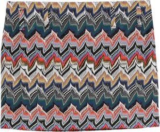 Missoni Minigonna Con Motivo Chevron-Donna