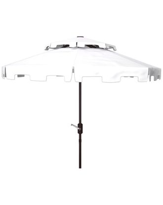 Safavieh Indoor/Outdoor Zimmerman 9Ft Double Top Market Umbrella