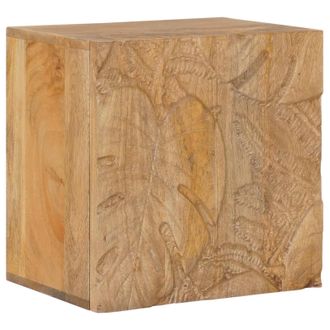 vidaXL Armario De Noche Hecho A Mano Madera Teak Marr&oacute;n 40x30x40 Cm Vidaxl